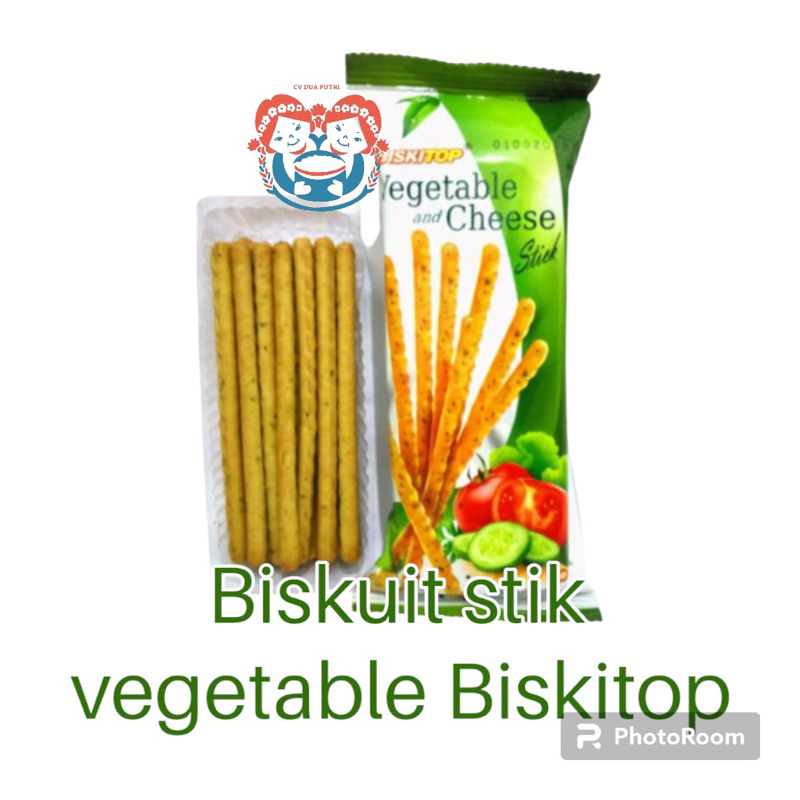 

BISKITOP - VEGETABLE STICK 50g // Biskuit Anak Dewasa Enak Renyah Biscuit Stik Rasa Sayuran Keju