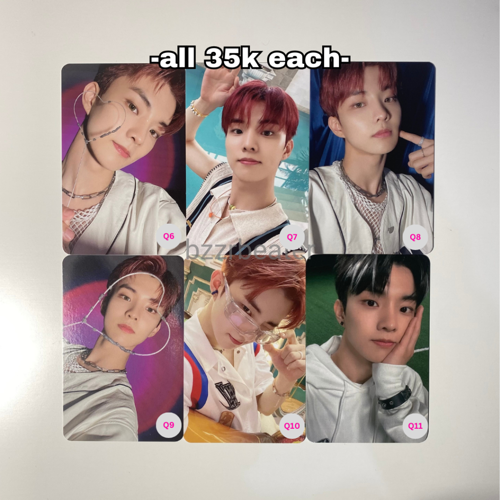 [Changmin - The Boyz] photocard pc tbz q ji changmin thrill ride album maverick