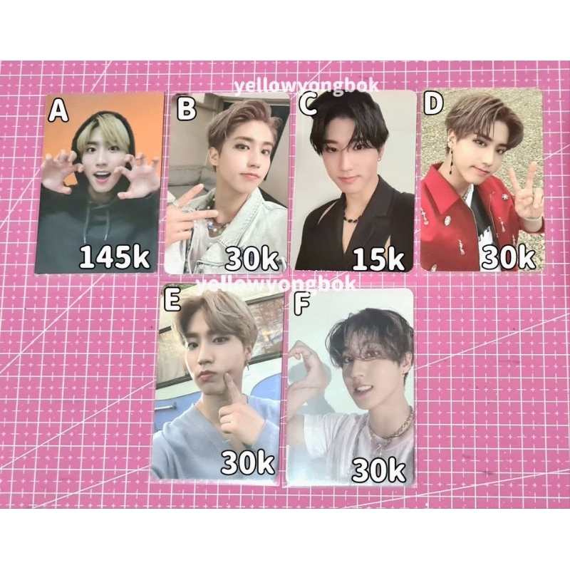 Han Jisung Stray Kids SKZ Album Photocard PC Ds noeasy oddinary maxident heartd