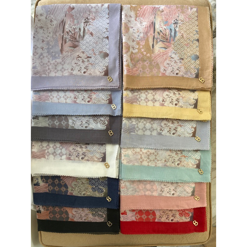 The jubilation series UPGRADE LOGO buttonscarves kw laser cut titik 3