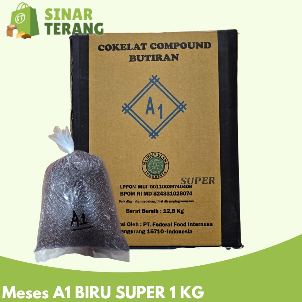 

NKTDH Coklat butir meses Elmer A1 biru Super yphgk