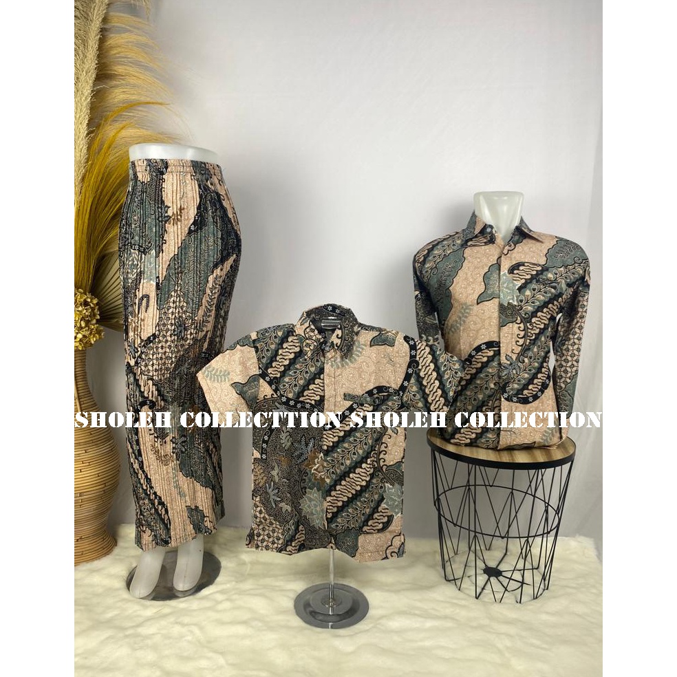 Kepuasan Belanja KEMEJA BATIK COUPLE KELUARGA / ROK PRISKET BATIK COUPLE / BAJU COUPLE KELUARGA / SE