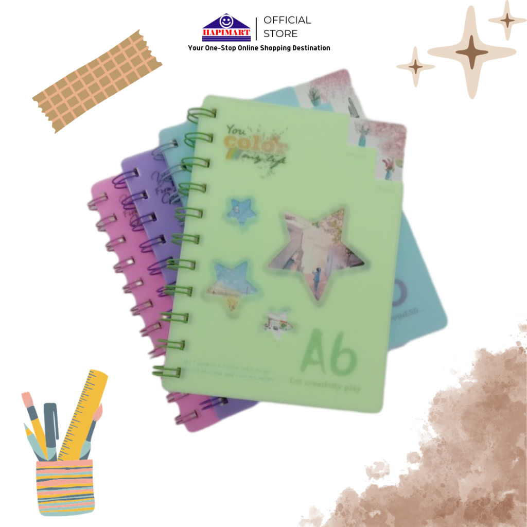 

Note Book Ukuran A6/Buku Catatan/Buku Tulis/Buku Diary Ukuran A6 - Hijau