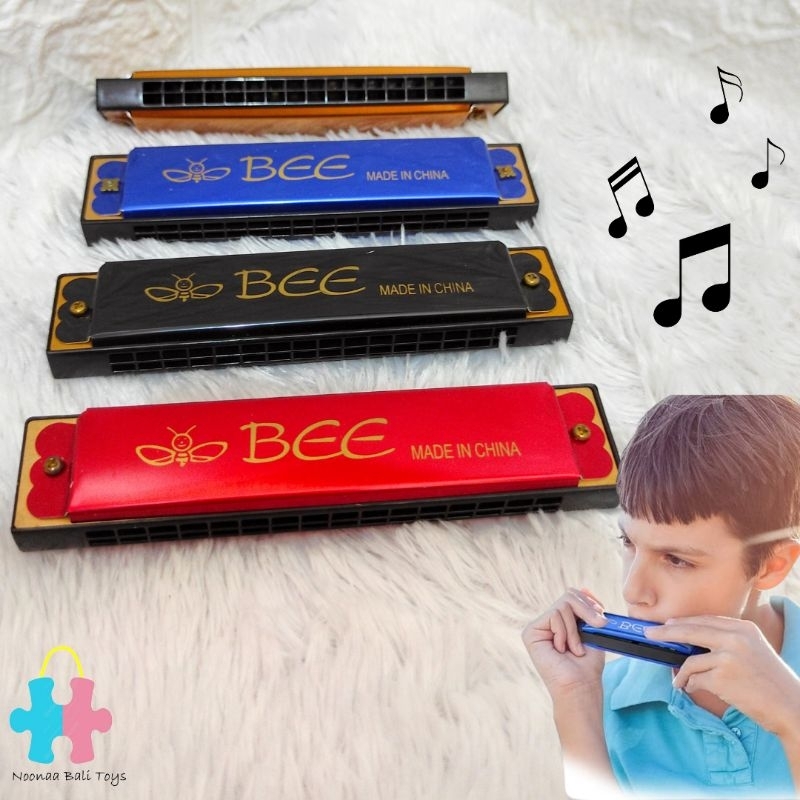 Harmonika 16 Holes Alat Musik Tiup Harmonika Anak