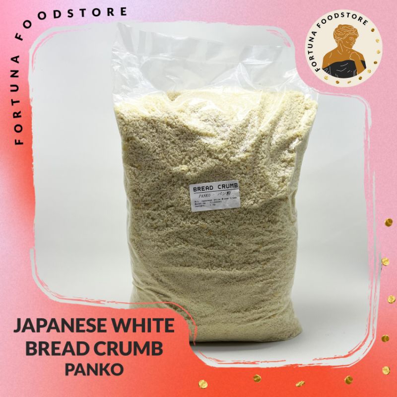 

Japanese White Bread Crumb Panko Tepung Roti Jepang 1kg