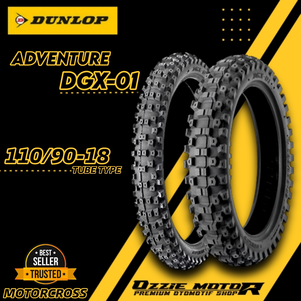 BAN CROSS DUNLOP DGX-01 UKURAN 100/100-18 | 110/90-18 | 120/90-18 | 80/100-21 BAN MOTOCROSS BAN MOTO