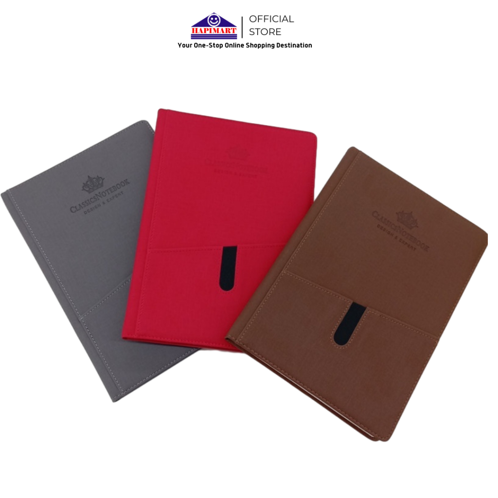 

Notebook Buku Catatan Cover Kulit/Agenda Harian/Diary Jurnal Cover Kulit B5