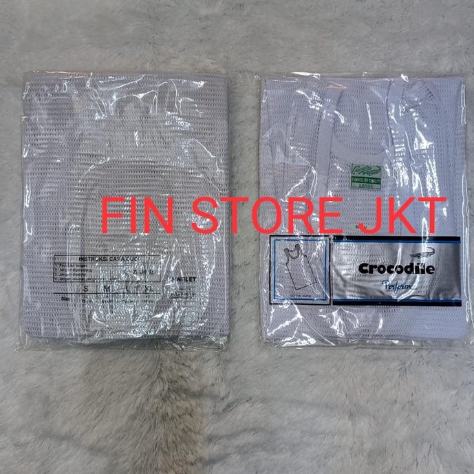 Jangan Ketinggalan order.. Kaos Singlet Pria Crocodile 800 V - Model Jala