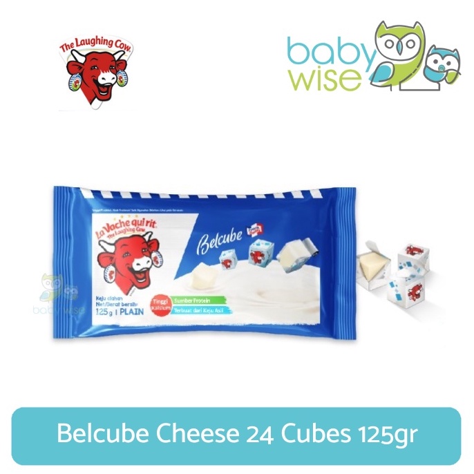 

[PRODUK-97BFU77] Belcube Cheese 24 Cubes 125gr - Keju MPASI Best Produk ★