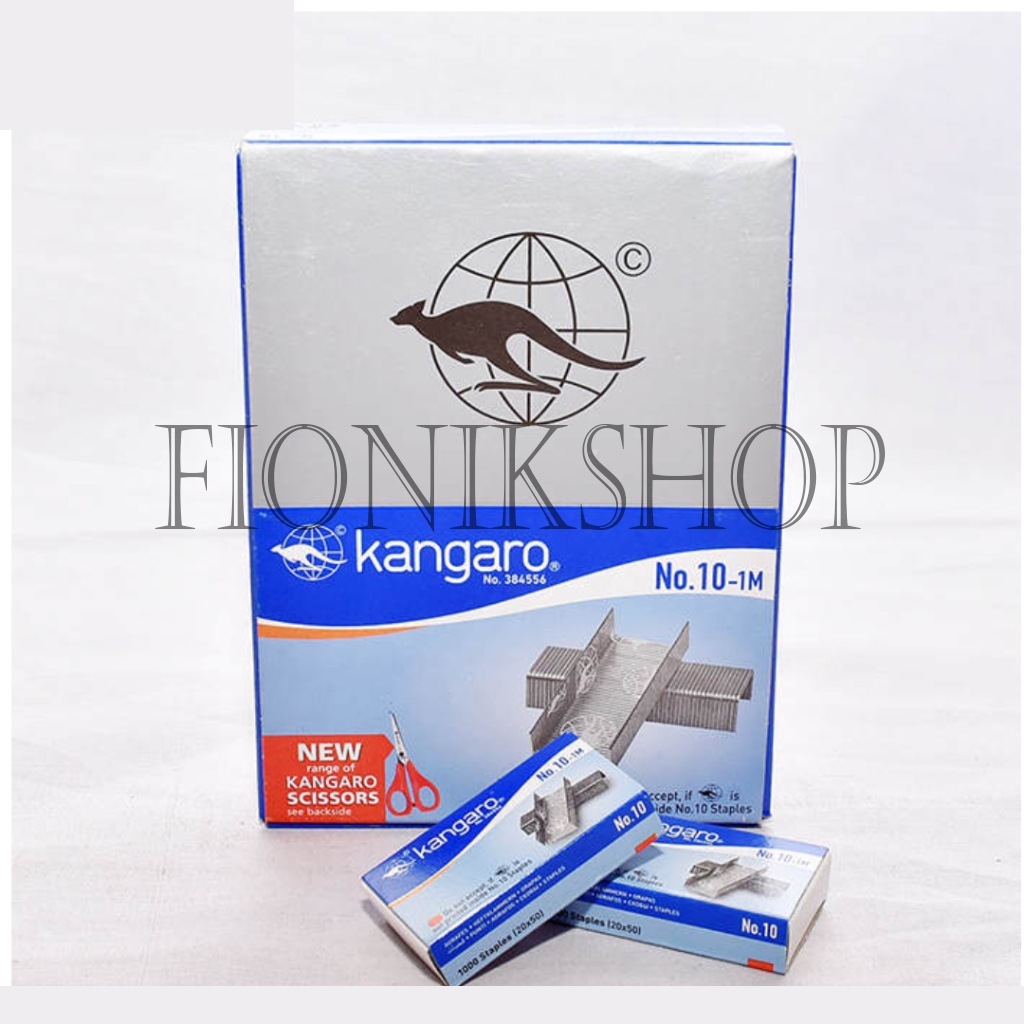 

ISI STAPLES KANGARO NO.10 HARGA 1 KOTAK KECIL