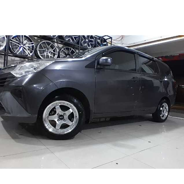 Promo Murah Paket Velg Dan Ban Ring 15 Sigra Etios Agya Brio HSR BOB R15 + Ban Accelera 185 55 R15