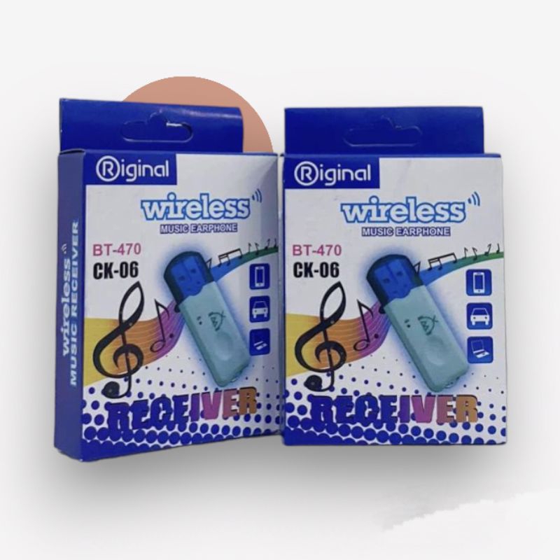 BLUETOOTH WIRELESS RECEIVER CK-06 / BLUETOOTH RECEIVER CK06 USB plus pack