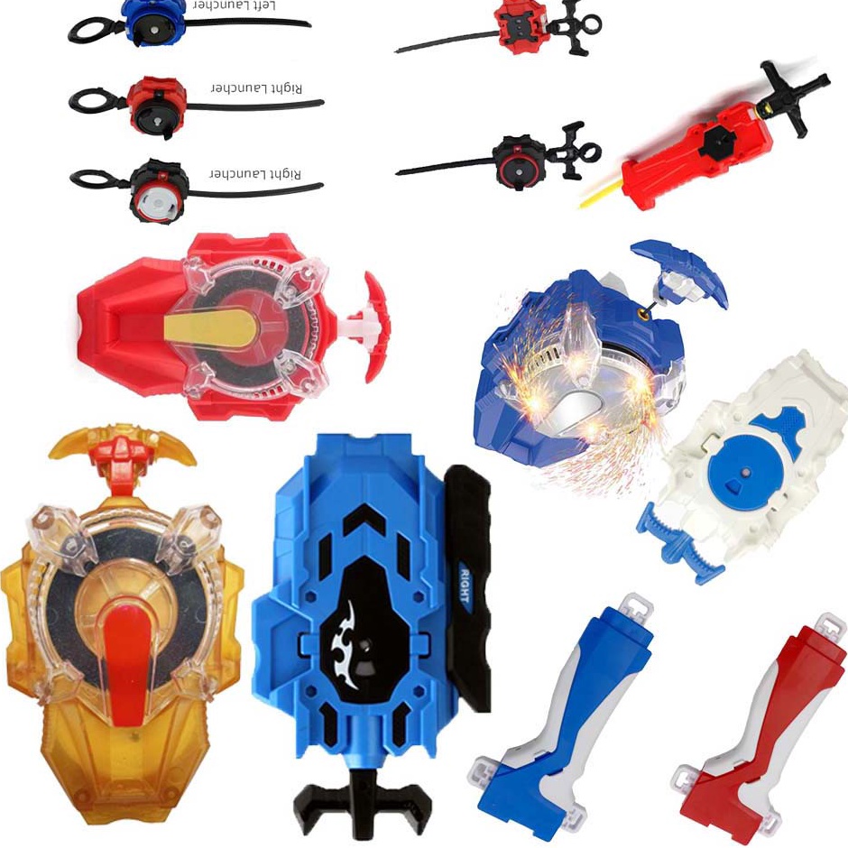 Peluncur Launcher Beyblade Bebled Beybled Tarikan Kabel Sparking String Bey Blade