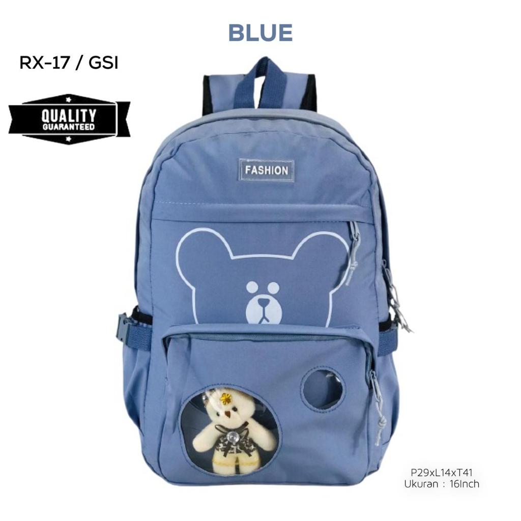Tas Ransel Fashion Sekolah Tas Import Tas Kekinian RX-17
