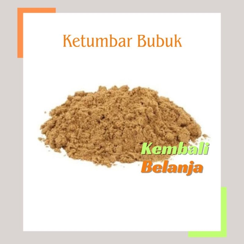 

Ketumbar Bubuk/ Coriander Powder 100 Gram