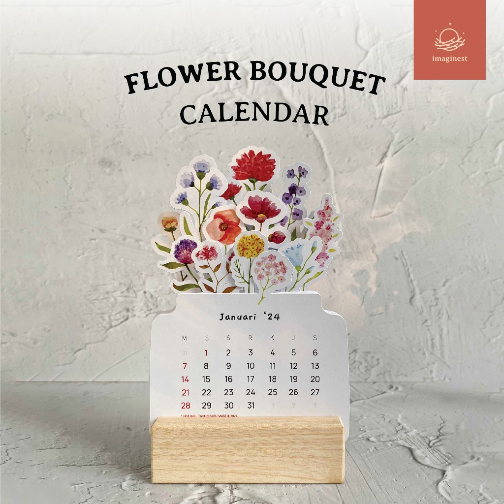 

[ PRE ORDER ] Kalender Buket Bunga