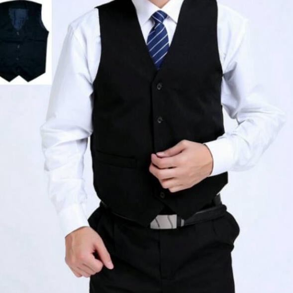 New Recommended BLZ FASHION - VM ROMPI BLACK - ROMPI HITAM PASANGAN JAS BLAZER SLIM