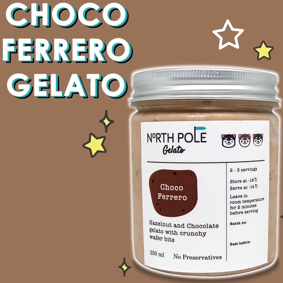 

DBTT8032 【FSASH SALE】 Choco Ferrero Gelato - North Pole Gelato