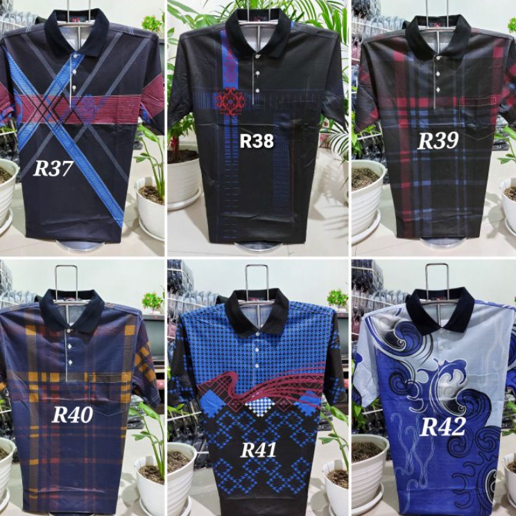 Ready Now Kaos Pria Kerah Katun IMPORT M L XL - Kaos Kerah Oryong M L XL - Kaos Bapak - Kaos Kerah M