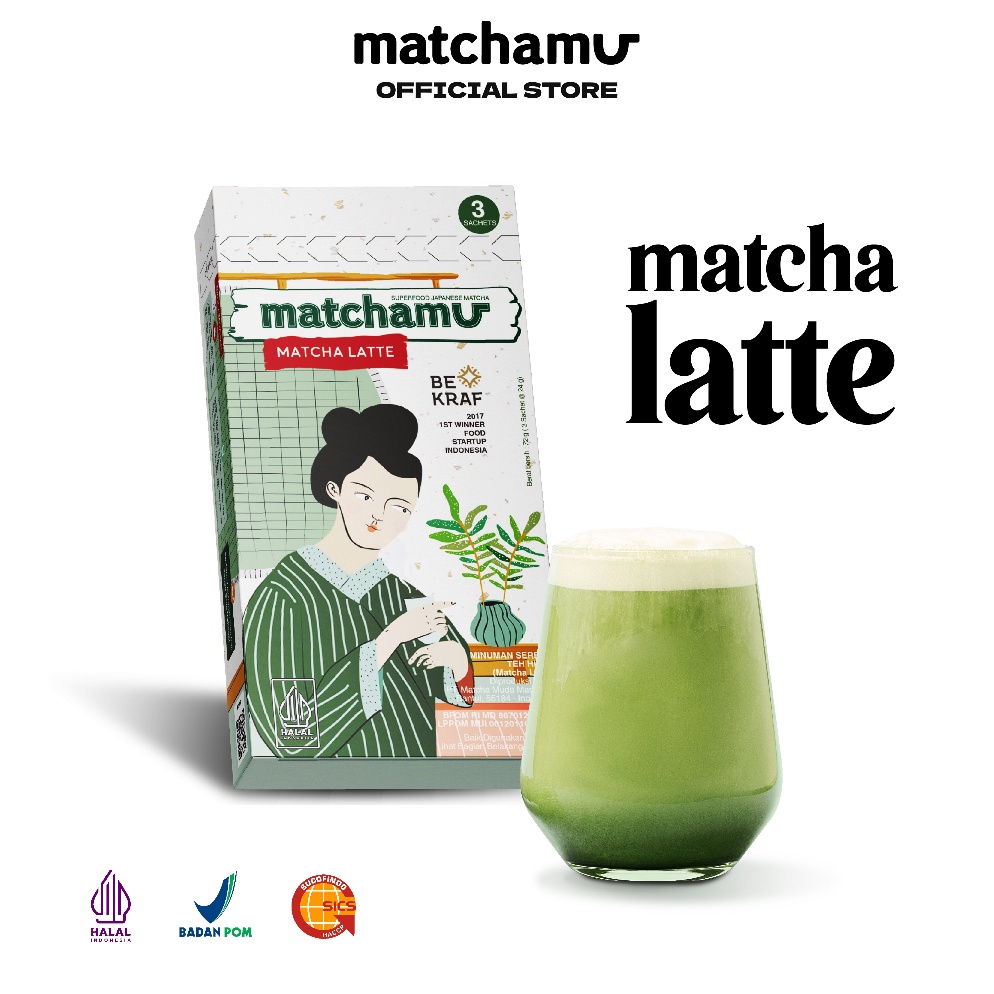 

☄️NEW✨ Matchamu Matcha Latte Box of 3