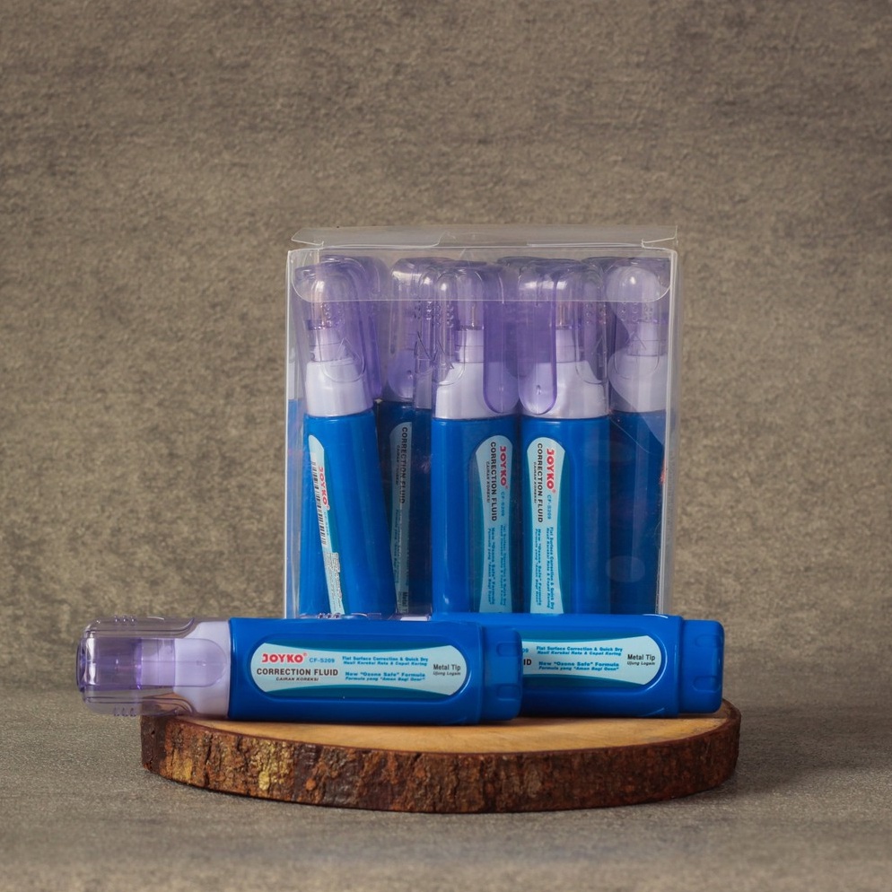 

Buruan beli ( 6 Piece) TipEx/Correction Fluid Joyko Biru 97Y