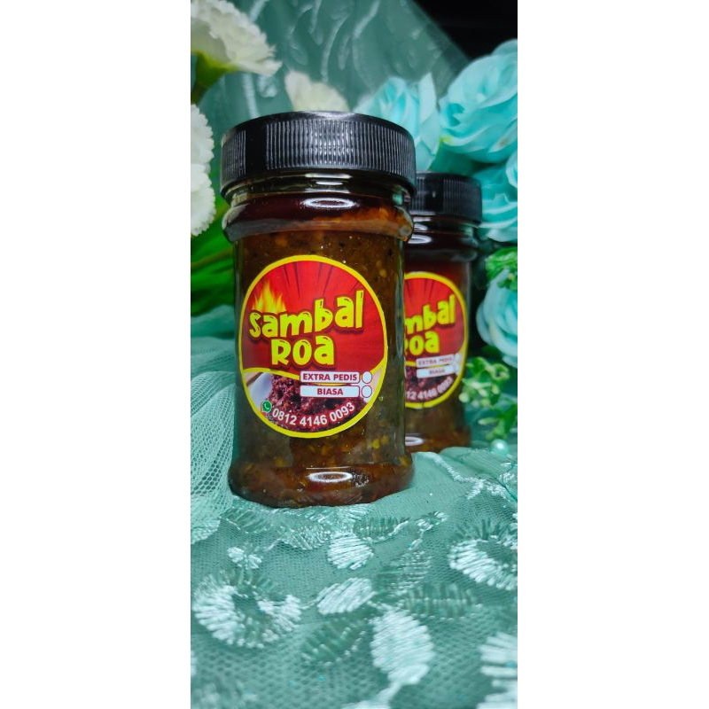 

Sambal ikan roa khas Manado 150gr