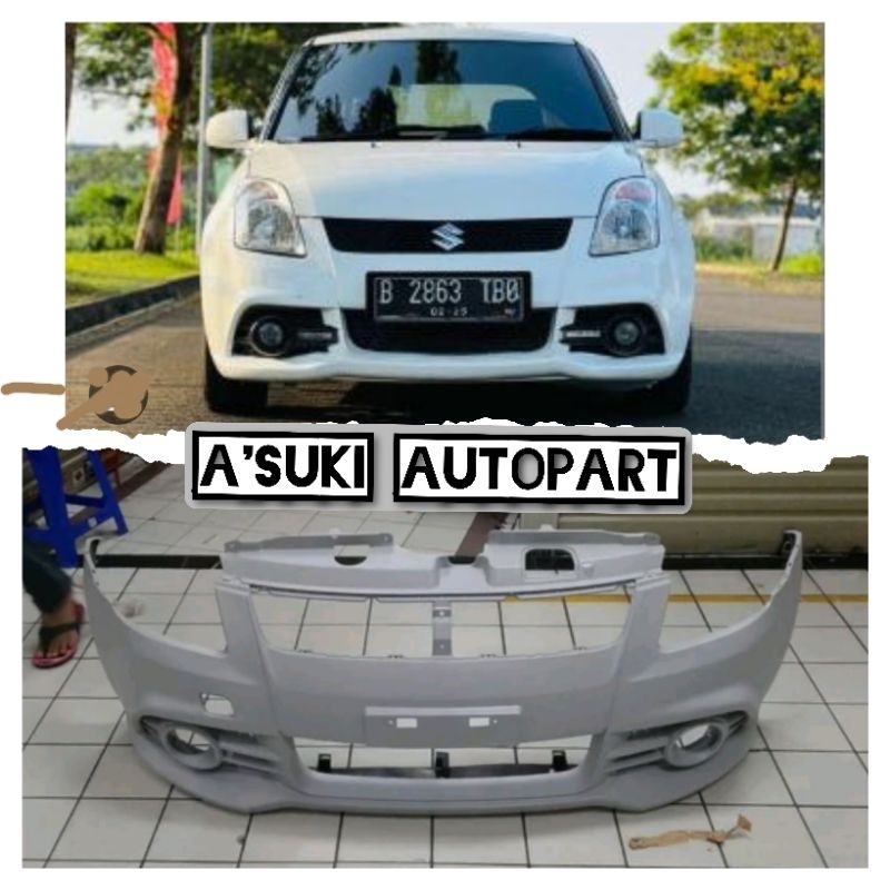 bemper bumper depan suzuki swift gt3 2009-2012