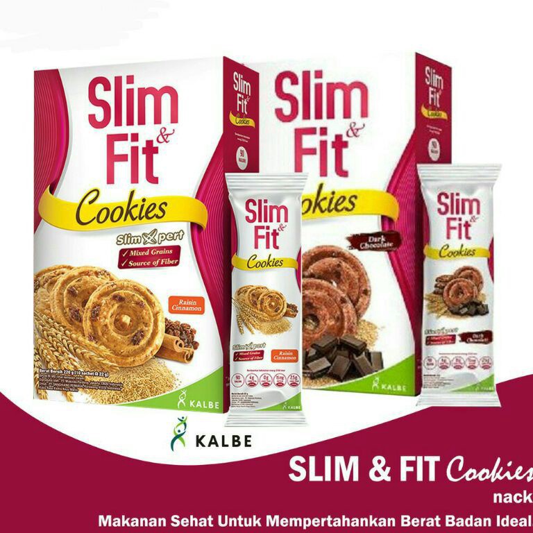 

Mall Slimfit slim & fit Slim and Fit cookies dark chocolate raisin cinamon DIET (10x22 gram) Best