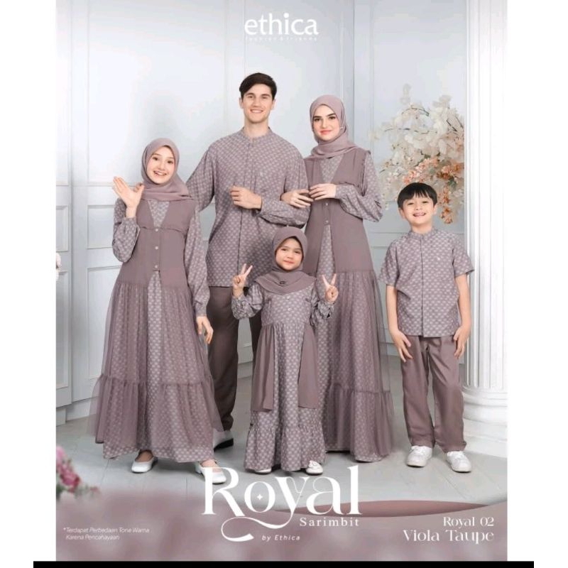 SARIMBIT KELUARGA ROYAL 02 VIOLA TAUPE BY ETHICA