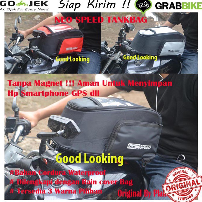 PALING DIMINATI Tas Tangki Motor NEO SPEED Tankbag Honda Cbr Megapro Verza Cb150R Tiger Yamaha Vixio