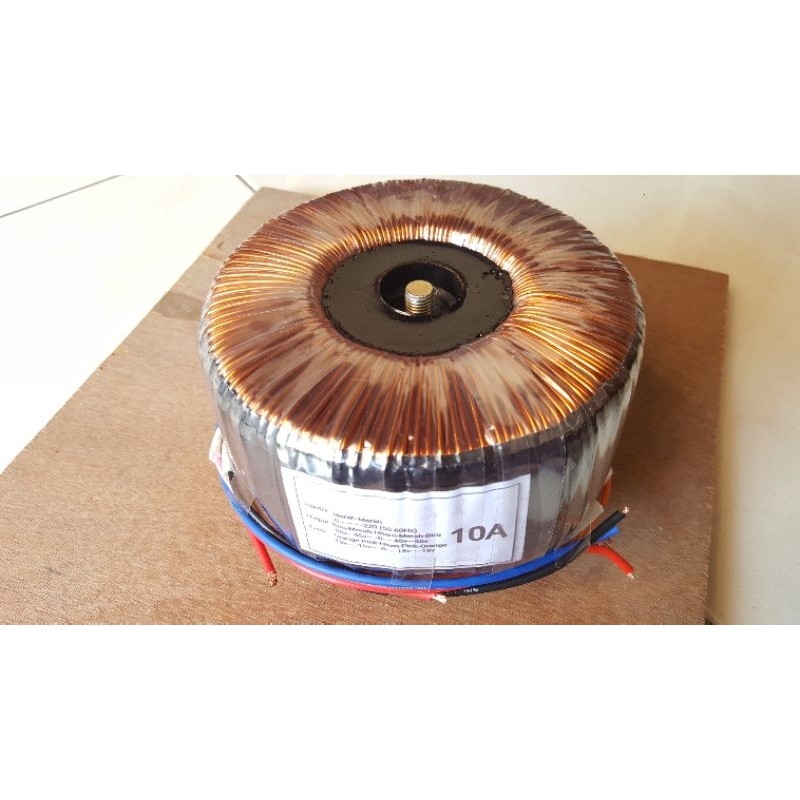 trafo 10amper ct 45 55murni full tembaga