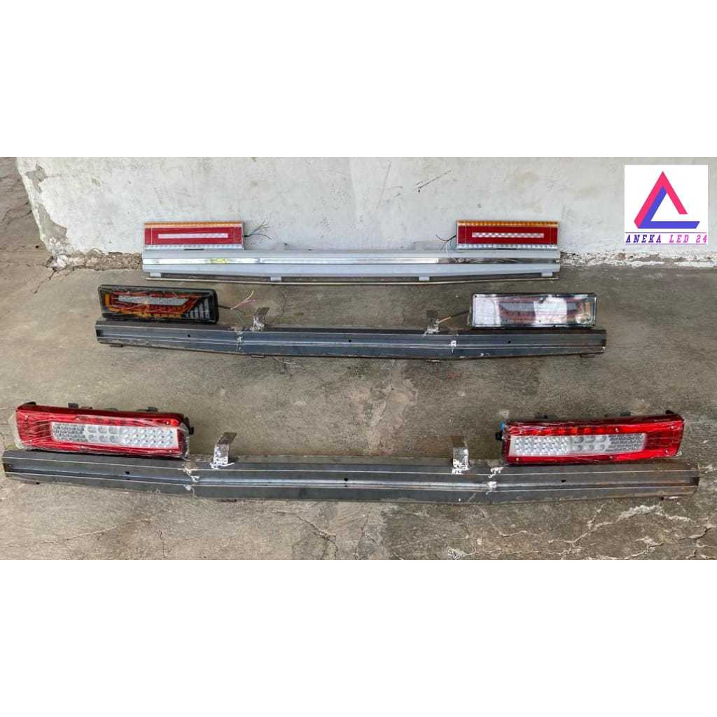 DUDUKAN STOPLAMP/PANGKON STOPLAMP BELAKANG TRUK DOUBLE MODEL STOPLAMP UNIVERSAL DAN VOLVO