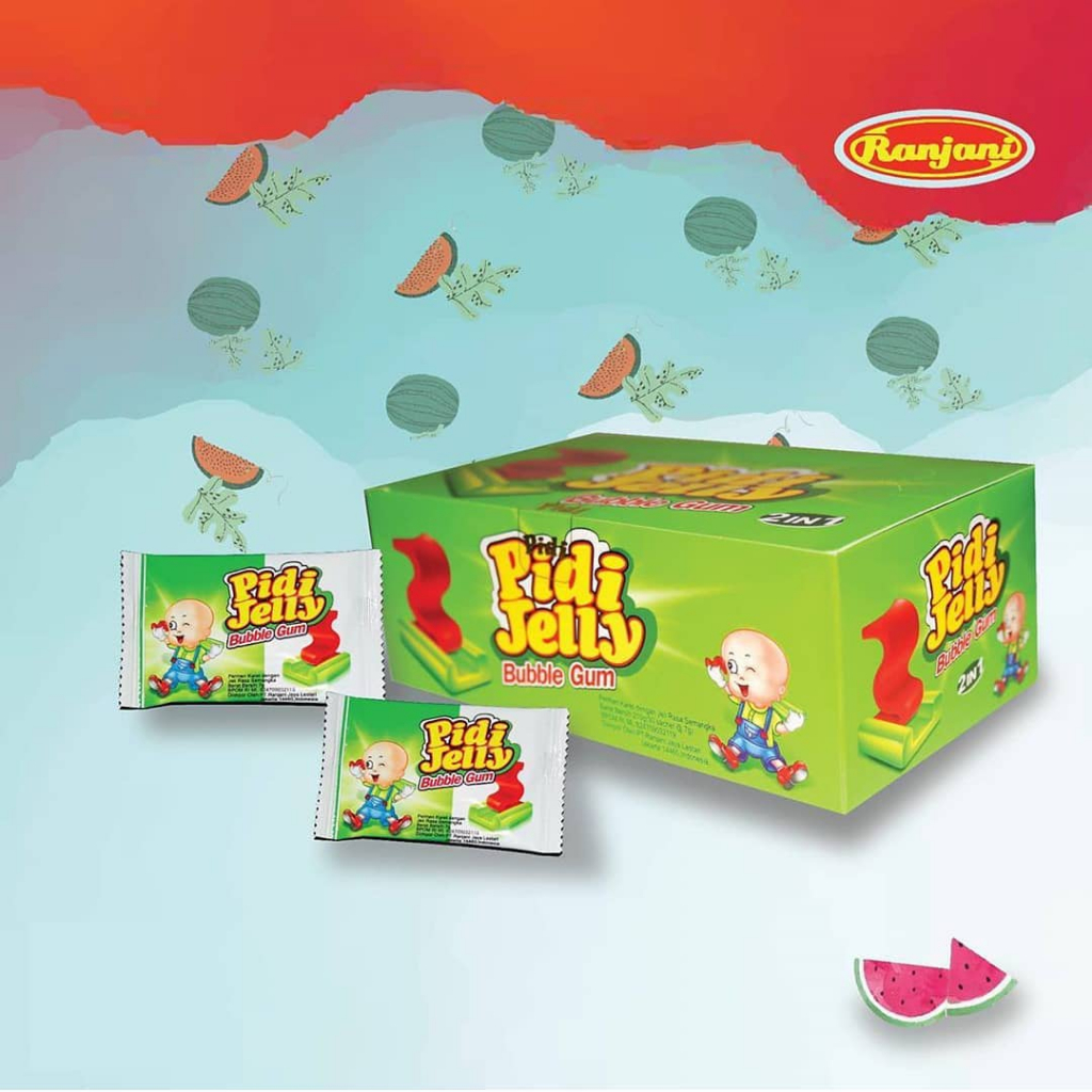 

RANJANI PIDI JELLY GUM RASA SEMANGKA ISI 30PCS I EXP 01-07-25