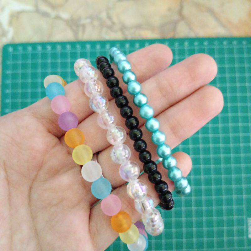 konektor masker hijab/konektor mutiara polos/konektor hijab