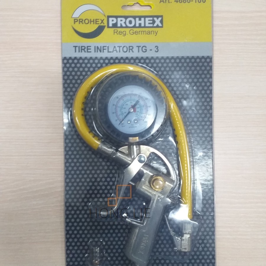 PROHEX TIRE INFLATOR TG-3/ Ukuran Isi Angin Ban