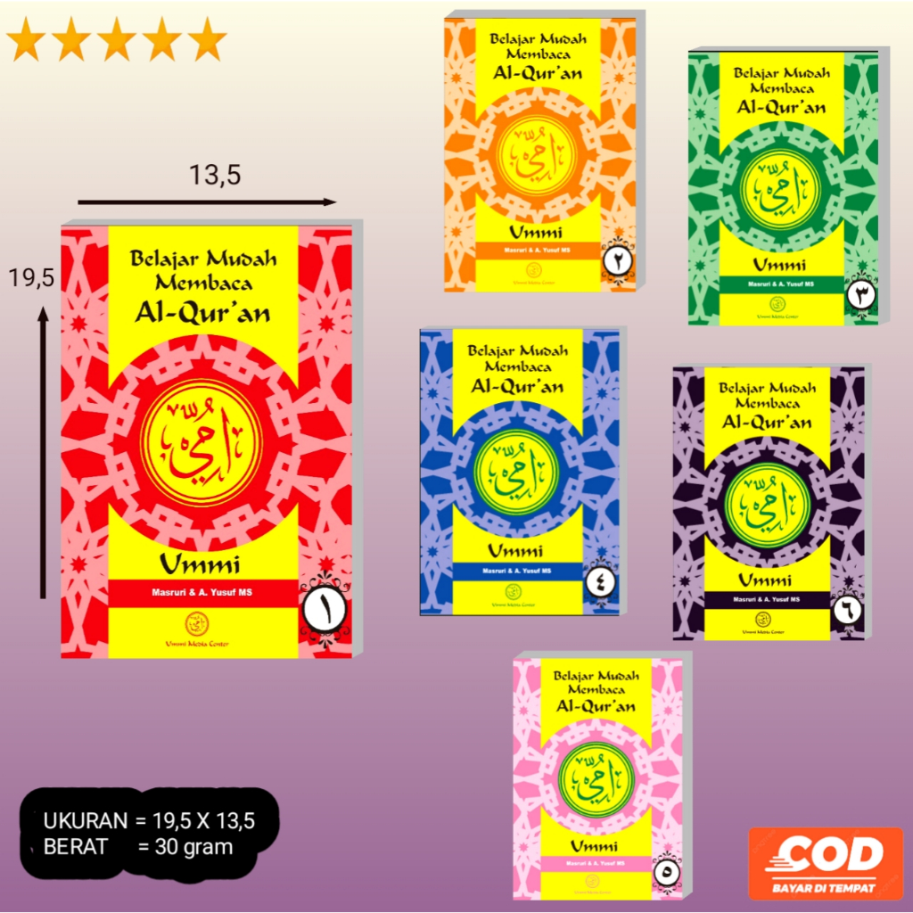 Buku Metode Ummi Lengkap - Belajar Membaca AL-QURAN / Buku UMMI / readthebooks