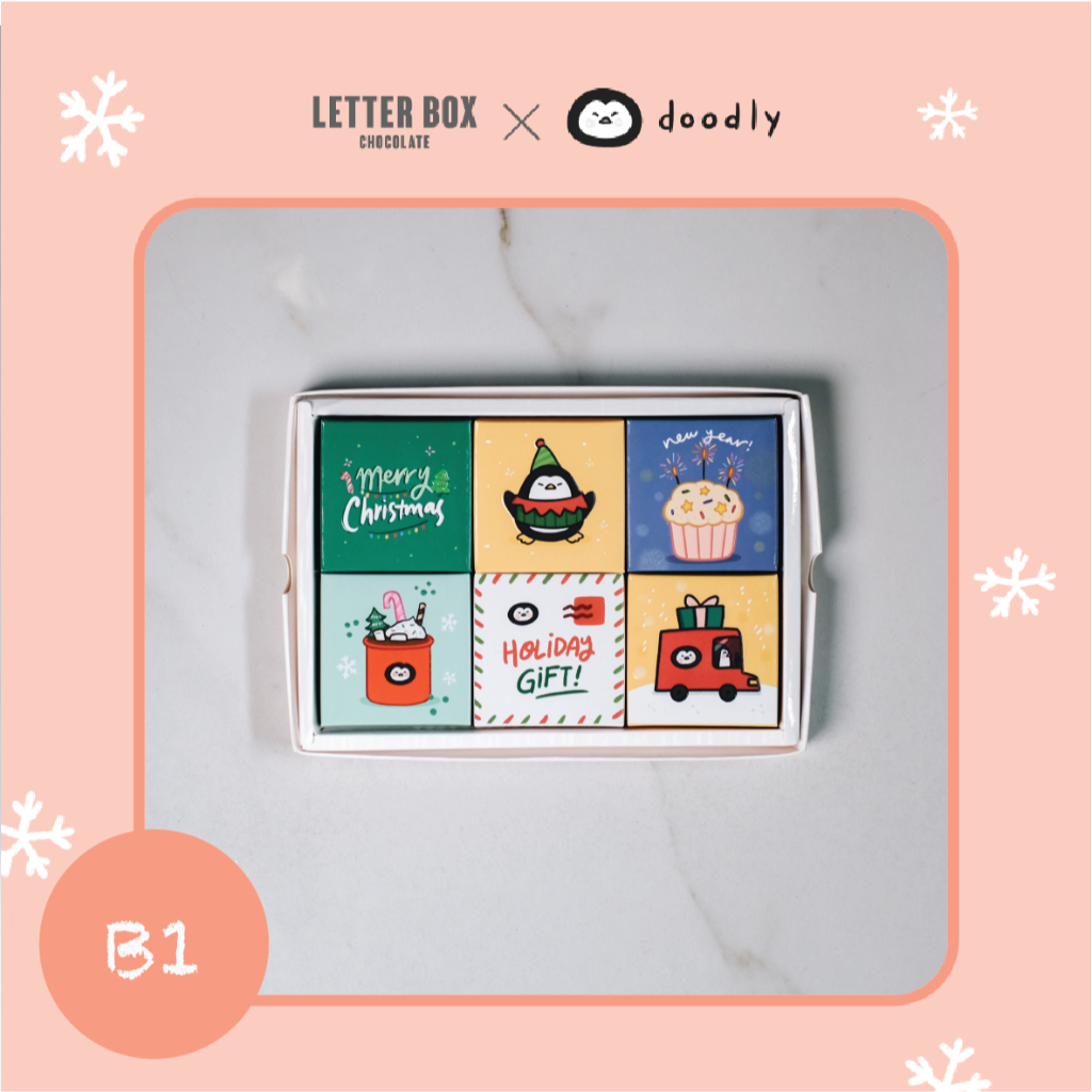 

Letter Box - Hadiah Natal / Chocolate christmas gift 3x2