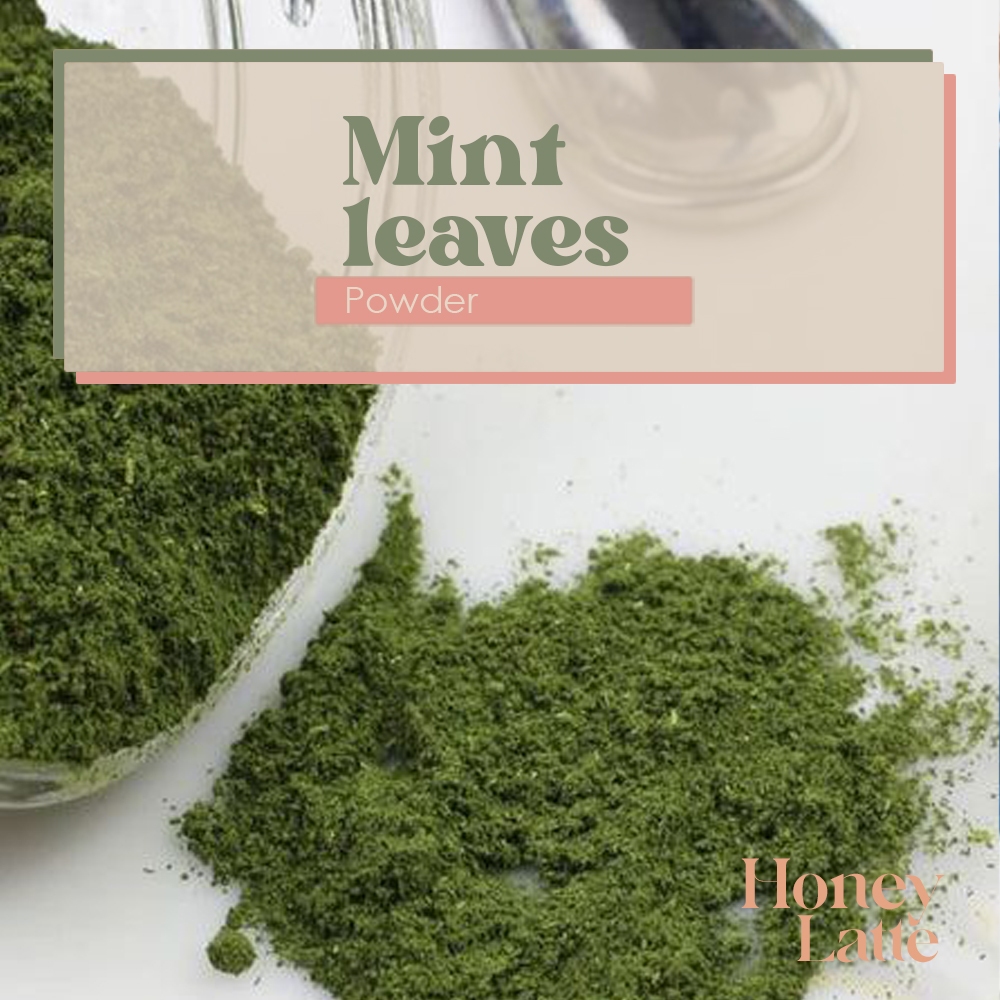 

Pure Daun Mint Powder Murni Mint Leaves Bubuk 50 gr
