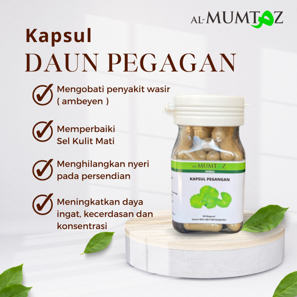 

COD Bubuk Kapsul Pegagan Herbal Pelancar Darah Otak Meningkatkan Daya Ingat Organik Asli Premium wasir