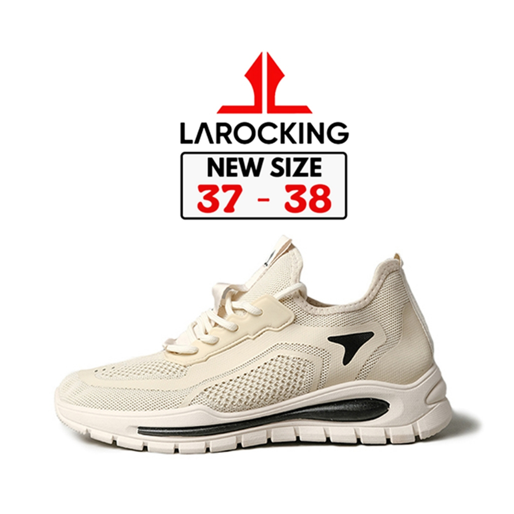 	 Larocking - Eclipse Cream | Sepatu Sneakers Running Gym Shoes	