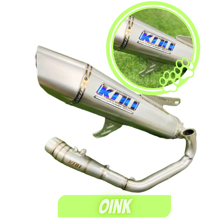 Knalpot KOU MAHACHAI Stainless Xmax 250/300 Original Thailand