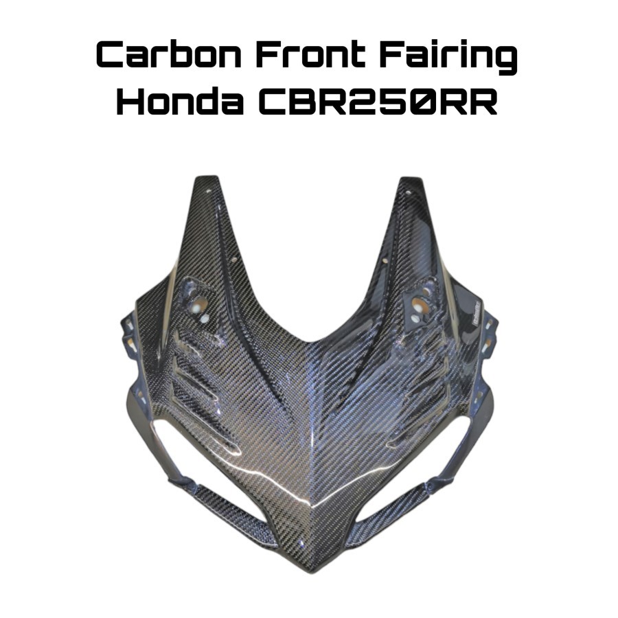 CarbonStar : Carbon Front Fairing Honda CBR250RR 250RR - tameng body depan Modificazone Karbon FIber