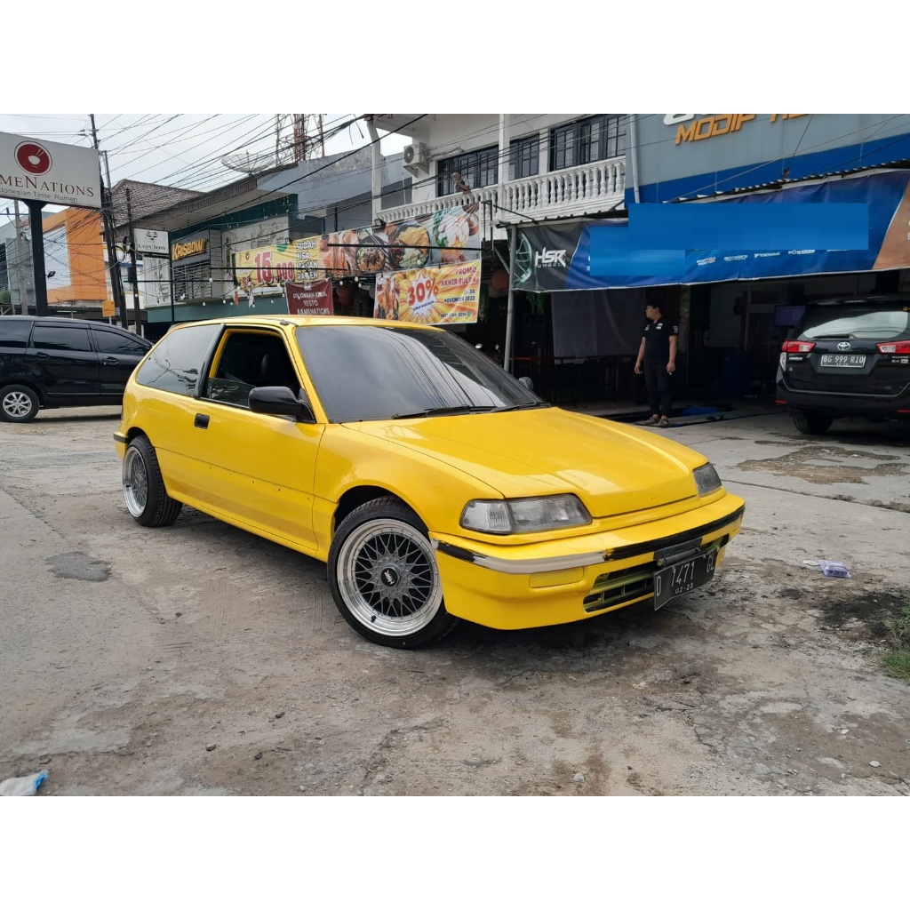 Promo Paket Velg Celong Ring 16 + Ban 195 50 R16 Untuk Civic Nouva Jazz Yaris Baleno HSR RS R16