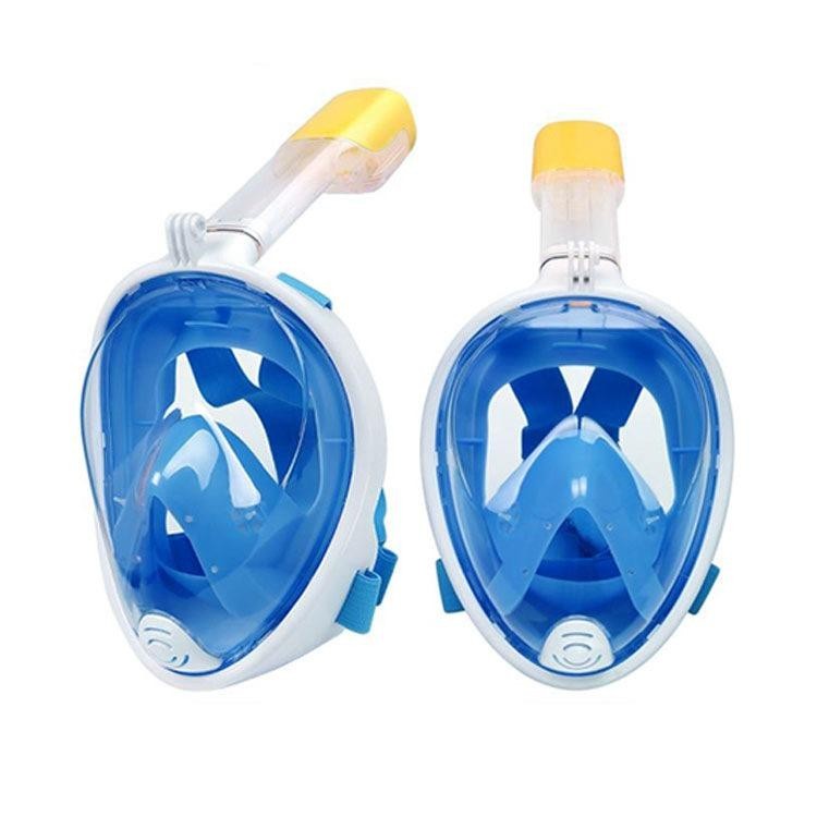 Alat Snorkling Snorkel Full Face mudah bernafas Dengan mount Camera