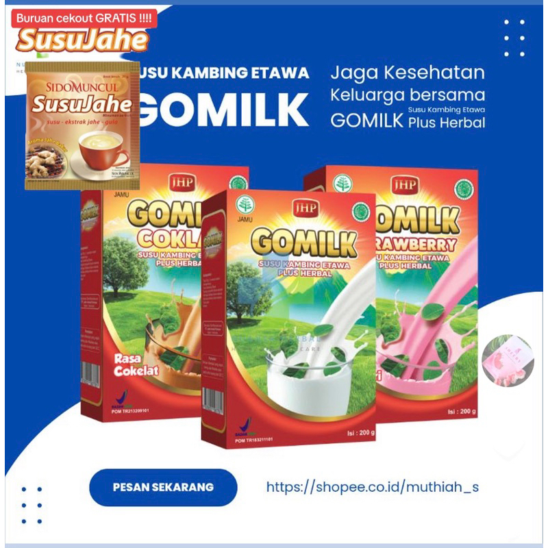 

susu gomilk susu kambing etawa