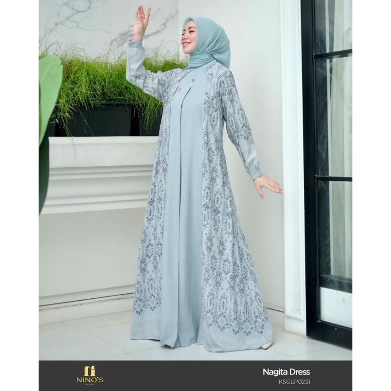 NAGITA DRESS BY NINOS ORIGINAL