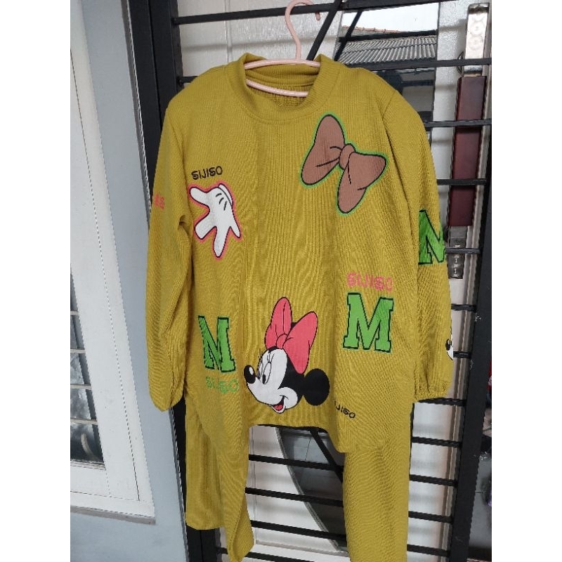 setcel wanita sijiso knit premium import