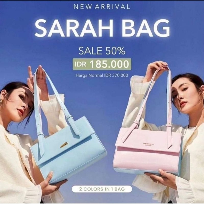 [BISA COD] SARAH BAG JH-607 JIMS HONEY