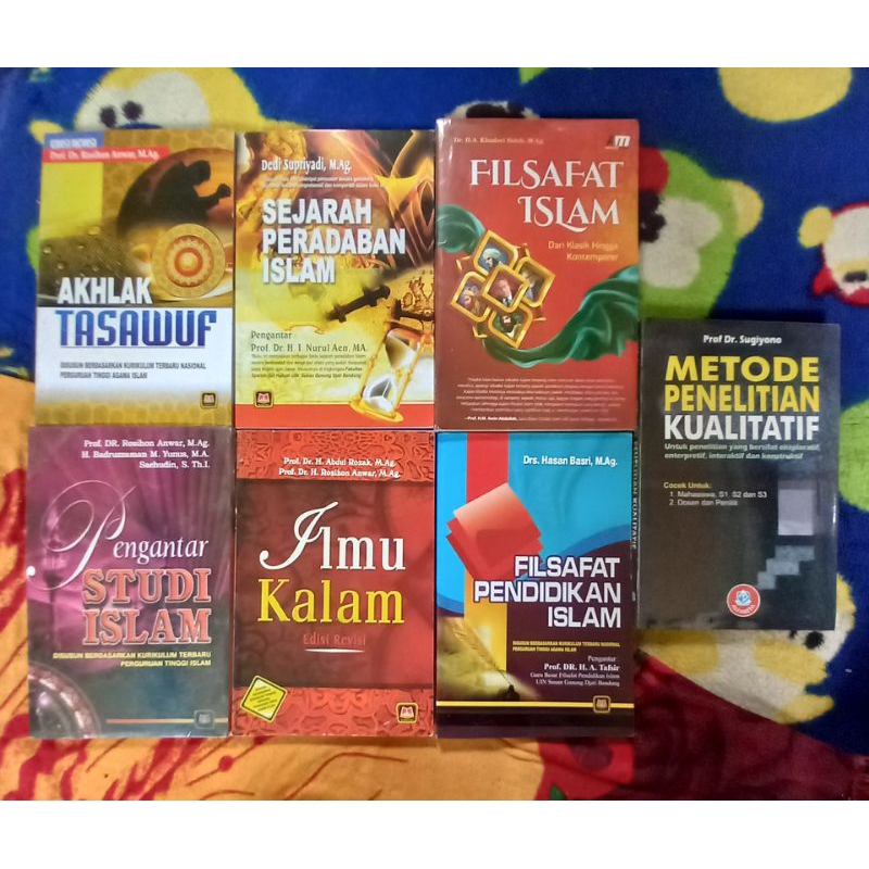 ORIGINAL BUKU BACAAN AGAMA AKHLAK TASAWUF SEJARAH PERADABAN ISLAM FILSAFAT ISLAM PENGANTAR STUDI ISL