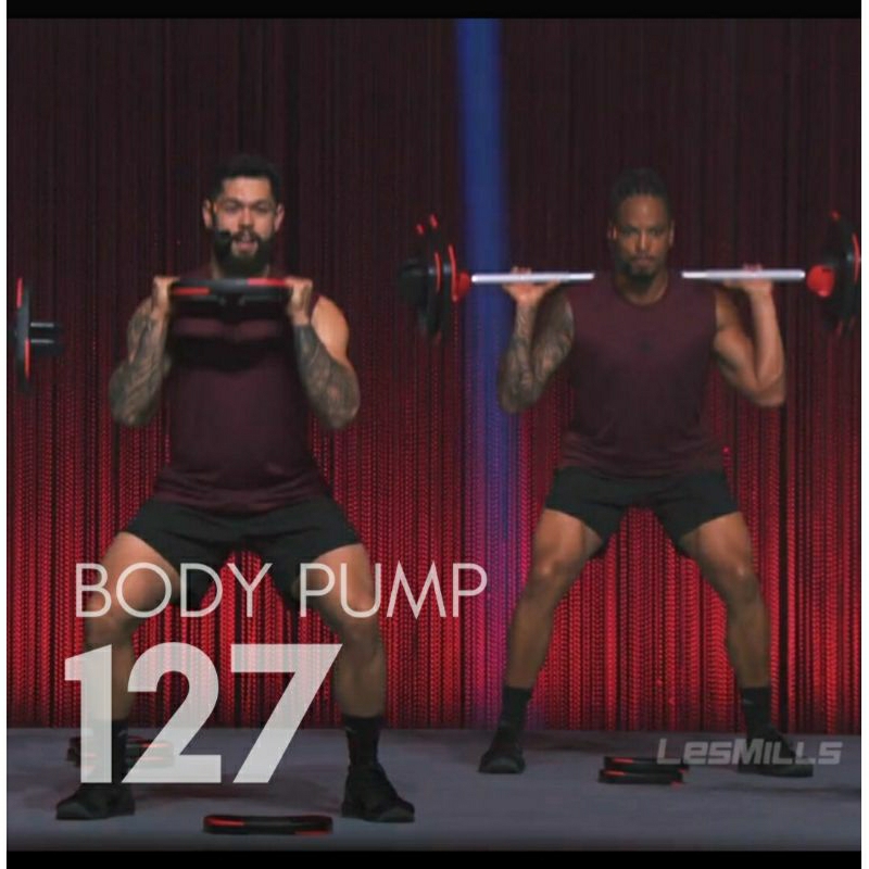 Video latihan Q4 2023 Body Pump 127 terbaru lesmills